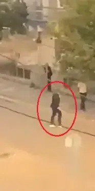 Bıçaklanarak öldürülen Onur Uyumaz’ın son görüntüleri ortaya çıktı