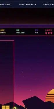 Beyaz Saray tetris'e benzeyen oyunu sitesinden kaldırdı
