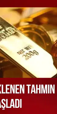 Dev banka tarih verdi! Altın için beklenen tahmin, geri sayım başladı