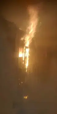 Bolu’da apartmanın elektrik panosunda yangın çıktı