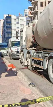 Adana’da beton mikseri faciası: 1 kişi hayatını kaybetti