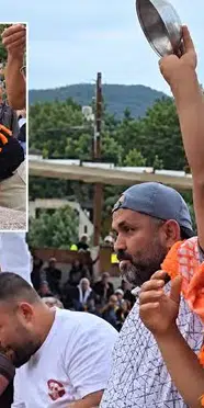 Bal yeme yarışmasında rekor: 1 kilo balı 18 saniyede tüketti