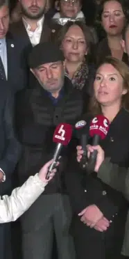 Ankara Barosu Başkanı Halk TV önünde açıklama yaptı: "Muhalif seslerin yanında olacağız"