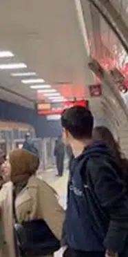 M5 Üsküdar-Sultanbeyli hattında istasyon tahliye edildi