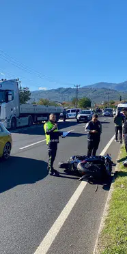 Düzce'de motosikletin çarptığı 74 yaşındaki yaya hayatını kaybetti