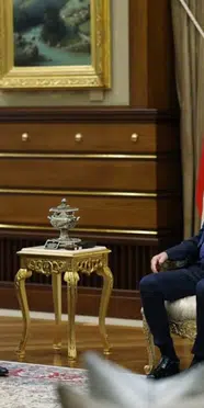Cumhurbaşkanı Erdoğan, Aziz Sancar ve eşini Külliye'de kabul etti