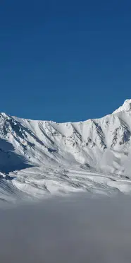 Erciyes Dağı'nda kar yağdı: Zirve beyaza büründü