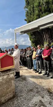 Kıbrıs gazisi Hüseyin Tufandere İzmir'de toprağa verildi