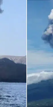 Endonezya'da yeniden faaliyete geçti: 900 metre kül püskürttü