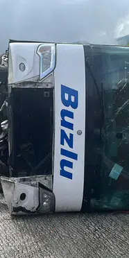 Son Dakika: Isparta-Antalya yolunda yolcu otobüsü devrildi! Ölü ve yaralı ihbarı var