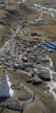 Tibet'te 7 büyüklüğündeki depremde 16 kişi hayatını kaybetti