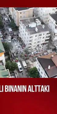 Maltepe'de 7 Katlı Binanın Alt Katları Çöktü: Enkazda 7 Kişi İçin Kurtarma Çalışması
