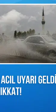 Meteoroloji'den 48 il için sarı ve turuncu kodlu uyarı! Cuma günü yeni sağanak geliyor