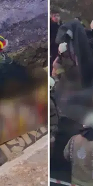 Bayrampaşa'da yol çöktü: Göçükte kalan işçi yaşamını yitirdi