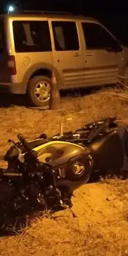 Kayseri'de otomobil ile motosiklet çarpıştı: 17 yaşındaki motosiklet sürücüsü hayatını kaybetti