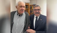 Hüseyin Yayman, Prof. Dr. İlber Ortaylı’yı evinde ziyaret etti