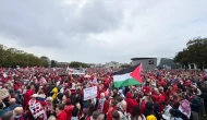 Amsterdam’da tarihi protesto: 250 bin kişi İsrail’e verilen desteğe karşı yürüdü