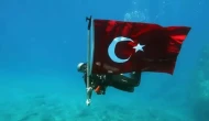 Fethiye sularında Türk bayrağı coşkusu