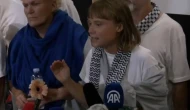 Greta Thunberg Yunanistan'da: “Gazze’de soykırımı durdurmak bize düşüyor”