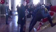 Cumhurbaşkanı Erdoğan ve devlet erkanı Anıtkabir’i ziyaret etti