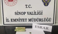 Sinop'ta uyuşturucu operasyonunda yakalanan zanlı tutuklandı