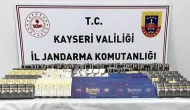 Kayseri’de 500 paket kaçak sigara ele geçirildi