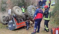 Manisa'da traktör devrildi: 68 yaşındaki çiftçi hayatını kaybetti