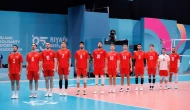 A Milli Erkek voleybol takımı, İslami Dayanışma Oyunları’nda Gümüş madalya kazandı