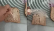 Marketten aldığı ekmeği bölünce şoke oldu: İçinden öyle bir şey çıktı ki..