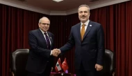 Bakan Hakan Fidan, Lübnan Başbakanı Selam ile bir araya geldi