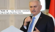 Binali Yıldırım'dan tartışma yaratacak çıkış: 'Herkes Türk'tür ifadesi gözden geçirilmeli'