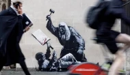 Gizemli sanatçı Banksy, yeni bir eserle ortaya çıktı