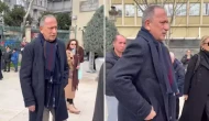 Tahliye edilen Fatih Altaylı, Haldun Dormen’in cenazesinde görüntülendi