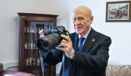 Devlet Bahçeli basın fotoğrafçılarıyla TBMM'de bir araya geldi