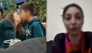Sosyal medyada tepki çeken görüntüde öpen kişinin anne olduğu açıklandı
