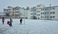 Amasya’da eğitime kar arası!