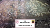 Mardin’de 1500 yıllık mozaik ele geçirildi