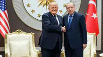 Beyaz Saray, Erdoğan ile Trump'ın tokalaşma fotoğrafını paylaştı
