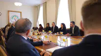 Bakırhan, Lüksemburg Parlamento heyeti ile görüştü