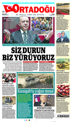 Ortadogugazetesi.com - 11.10.2019 Manşeti