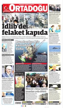 Ortadogugazetesi.com - 11.05.2019 Manşeti
