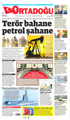 Ortadogugazetesi.com - 30.07.2019 Manşeti