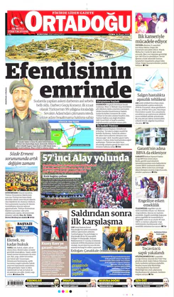 Ortadogugazetesi.com - 26.04.2019 Manşeti