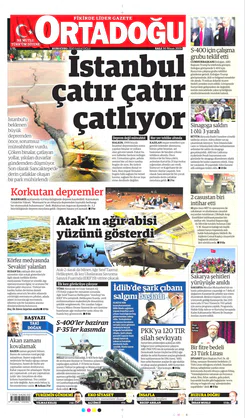 Ortadogugazetesi.com - 30.04.2019 Manşeti