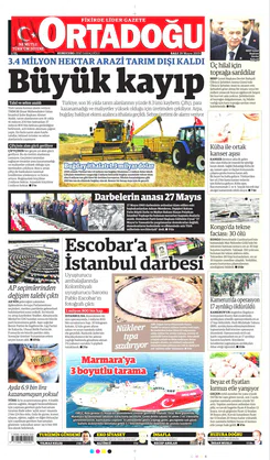 Ortadogugazetesi.com - 28.05.2019 Manşeti