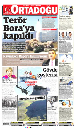 Ortadogugazetesi.com - 30.05.2019 Manşeti