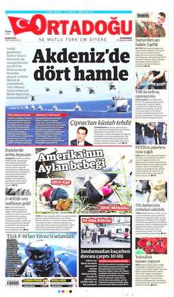 Ortadogugazetesi.com - 27.06.2019 Manşeti