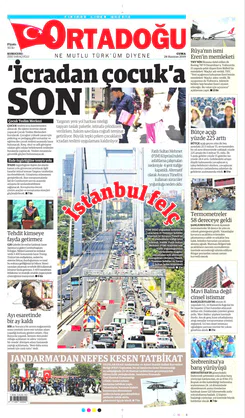 Ortadogugazetesi.com - 28.06.2019 Manşeti