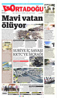 Ortadogugazetesi.com - 02.07.2019 Manşeti