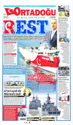 Ortadogugazetesi.com - 17.07.2019 Manşeti